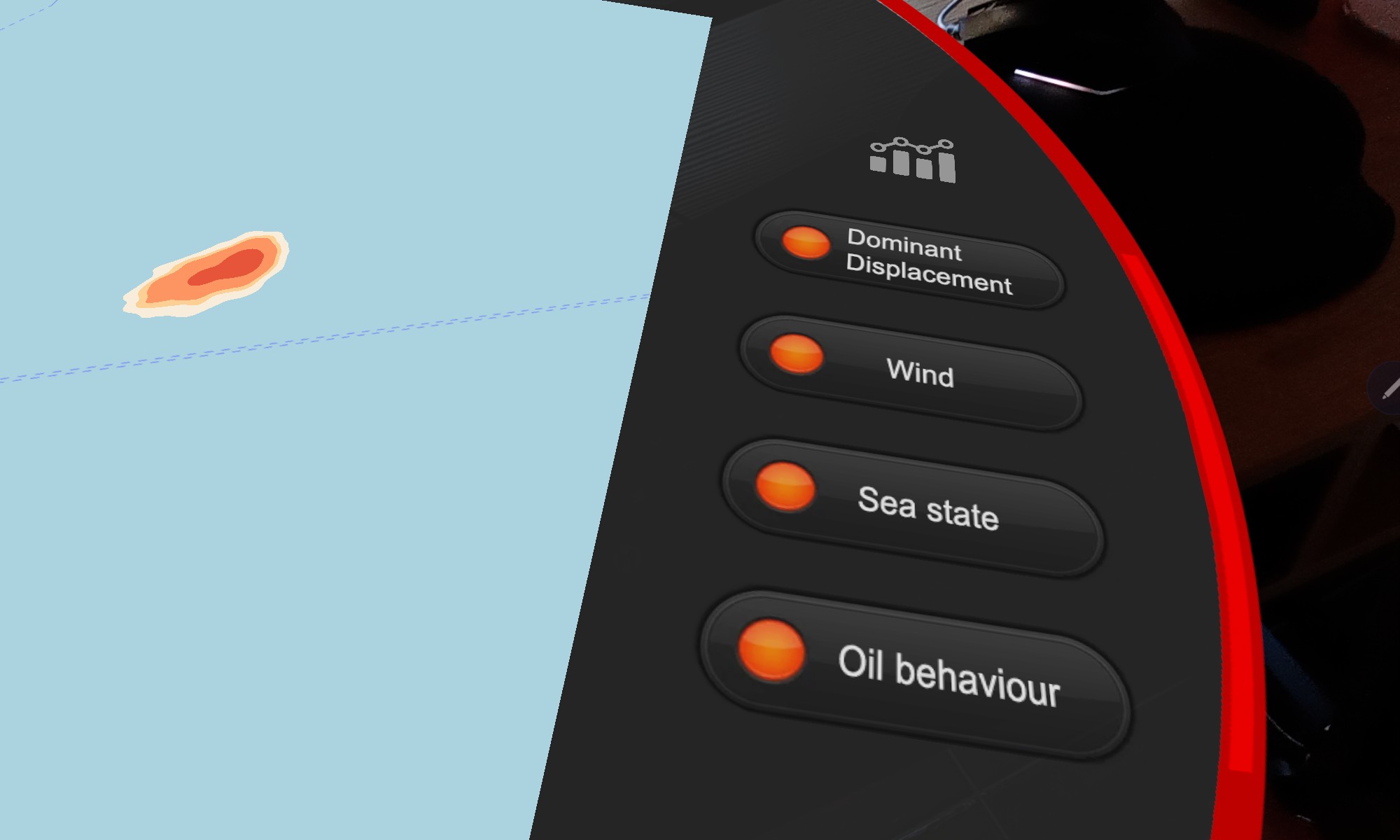 Oil Spill AR barrier editor